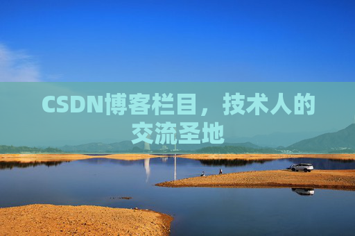 CSDN博客栏目，技术人的交流圣地